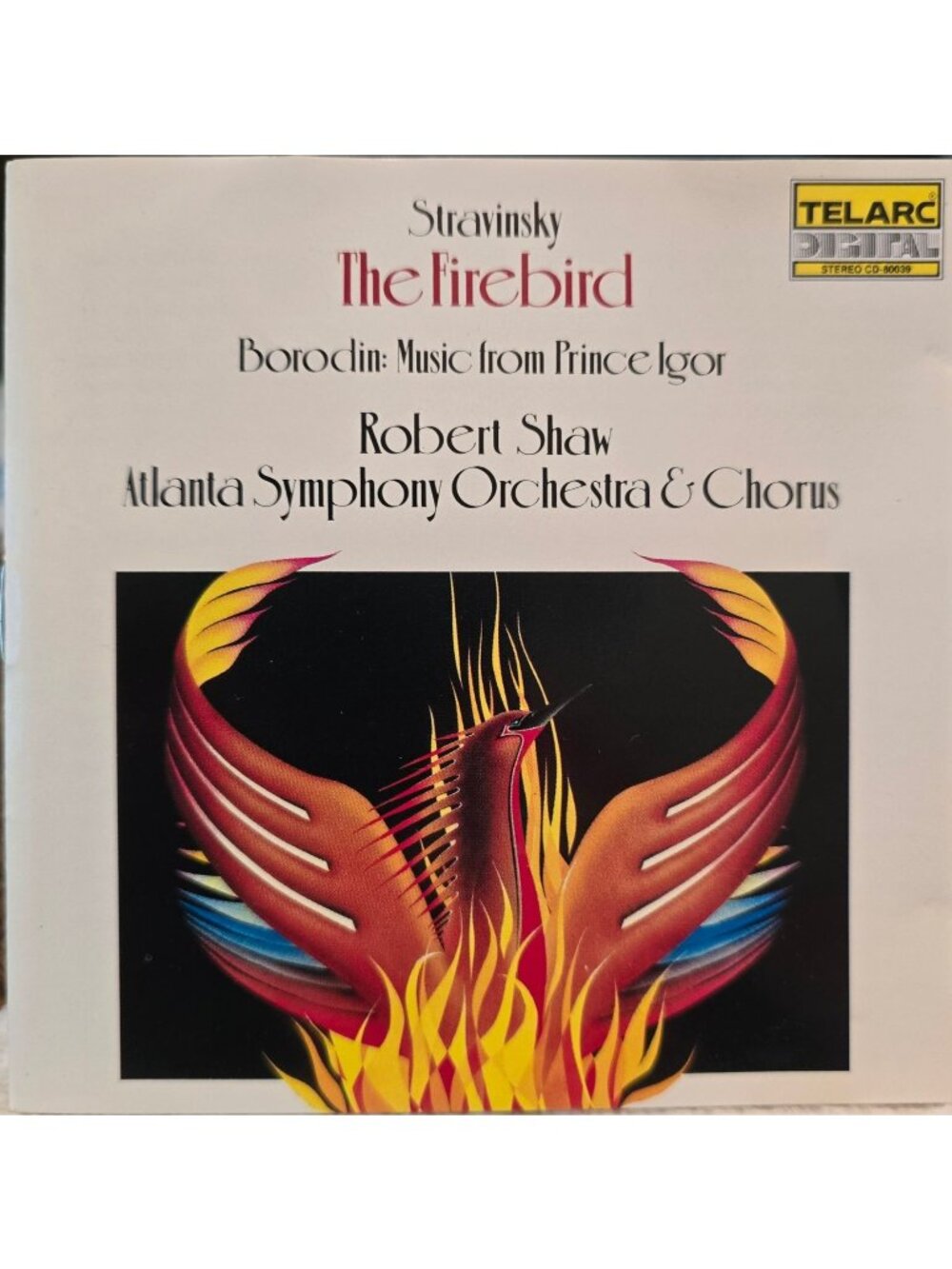 Stravinsky The Firebird & Borodin Music From Prince Igor By Robert Shaw 38086cd